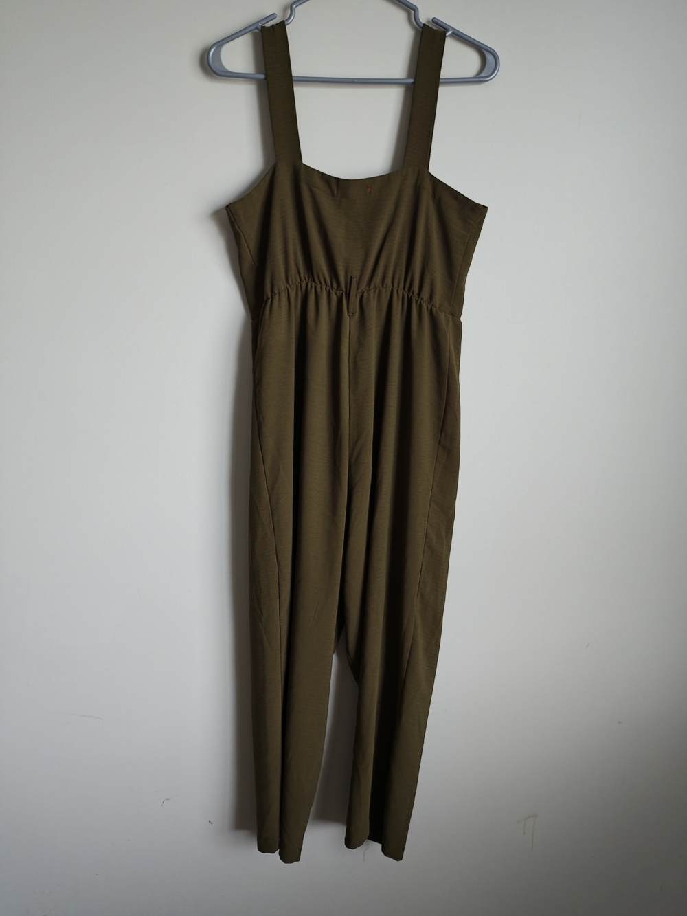GUESS Olive Utility Button-Front Jumpsuit - Picture 7 of 12